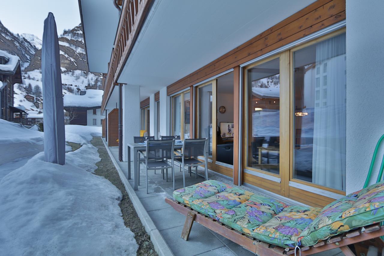 Ferienwohnung Steinmattstrasse Zermatt Dış mekan fotoğraf