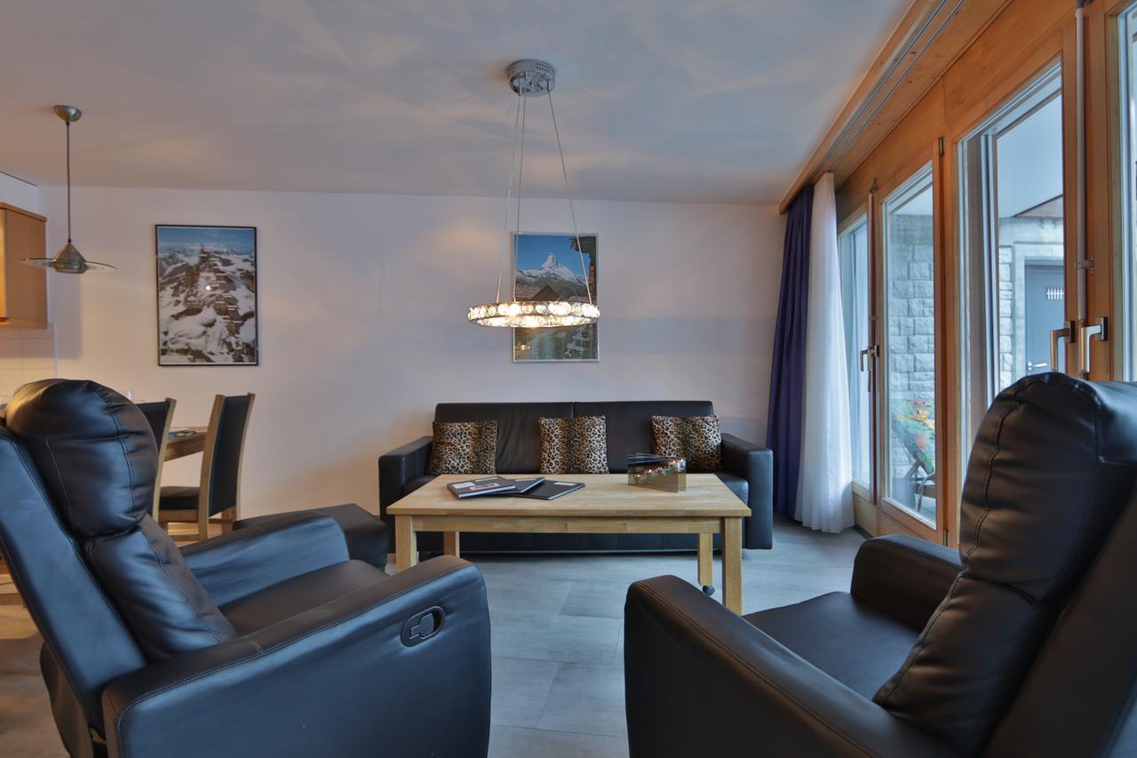 Ferienwohnung Steinmattstrasse Zermatt Dış mekan fotoğraf