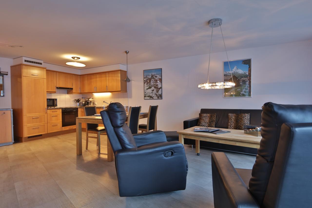 Ferienwohnung Steinmattstrasse Zermatt Dış mekan fotoğraf