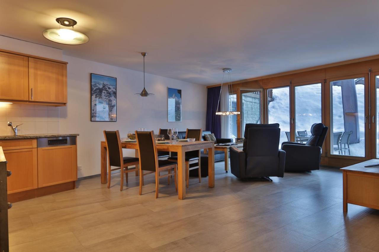 Ferienwohnung Steinmattstrasse Zermatt Dış mekan fotoğraf